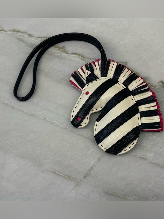 Hermes Accessories - Hermès Milo Geegee Savannah Zebra Bag Charm